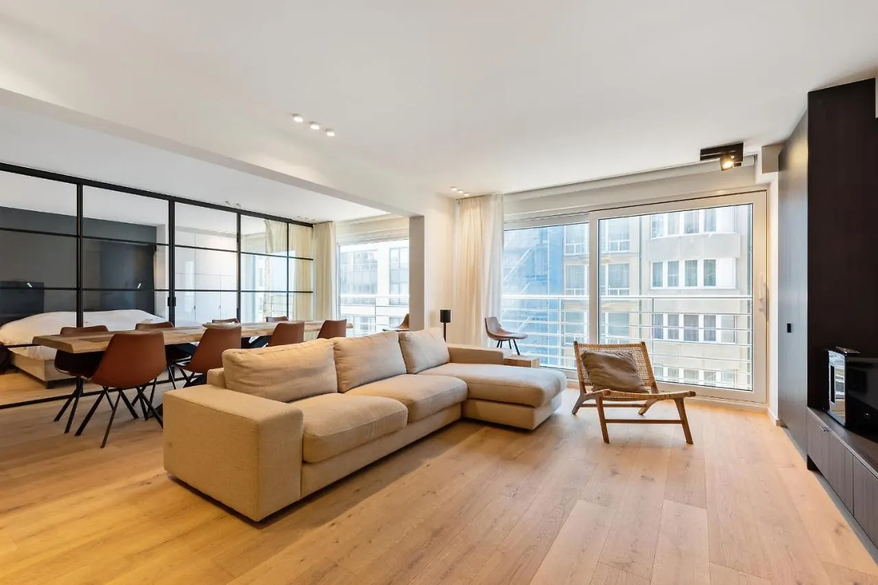 Hyper-Luxeappartement, Zeezicht, Centrum, Airco, Optie Hotelservices Ostend 0*,  Belgium