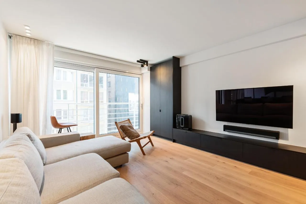Hyper-Luxeappartement, Zeezicht, Centrum, Airco, Optie Hotelservices Ostend Belgium