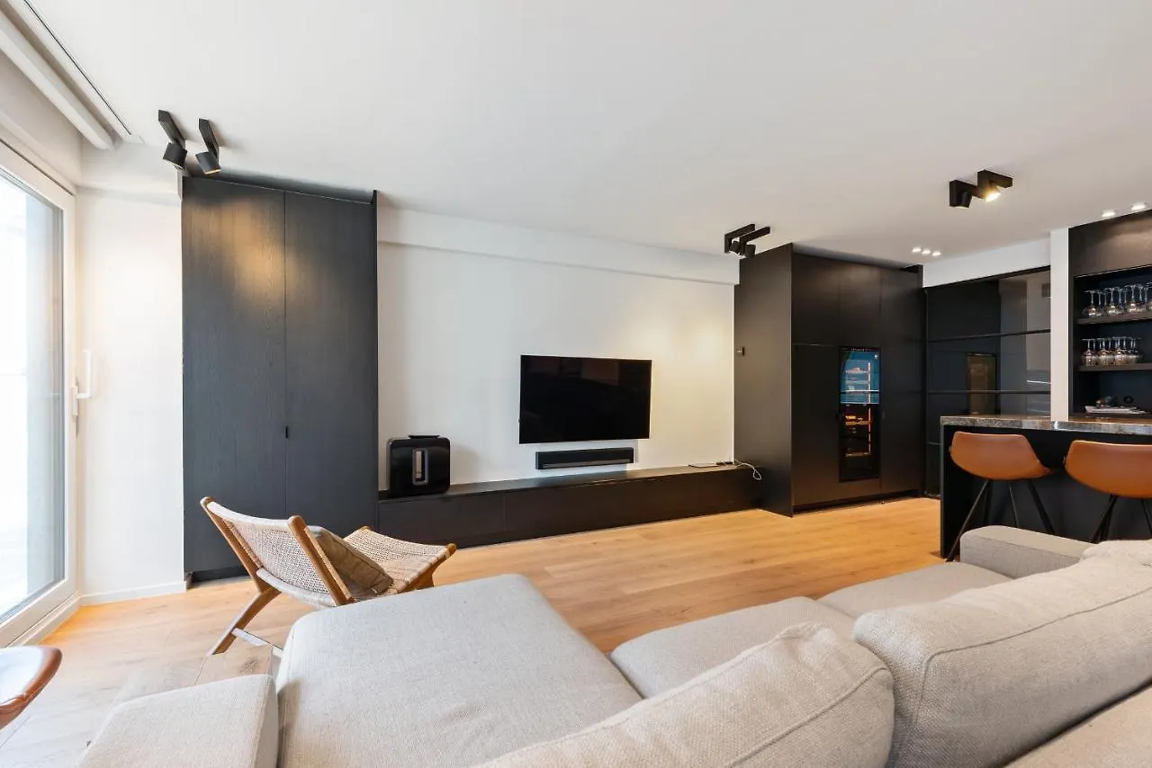 Hyper-Luxeappartement, Zeezicht, Centrum, Airco, Optie Hotelservices Ostend